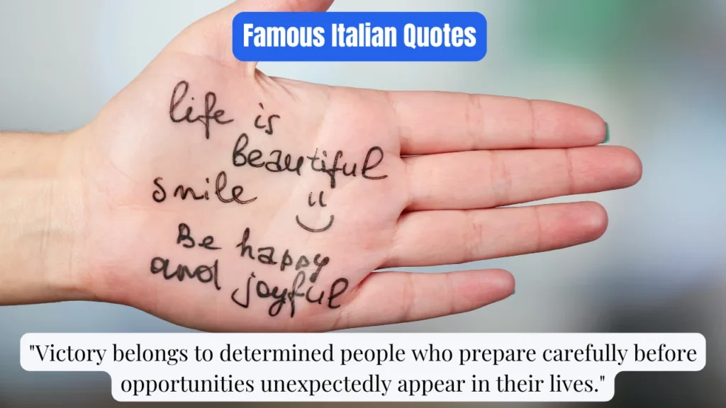 Famous Italian Quotes