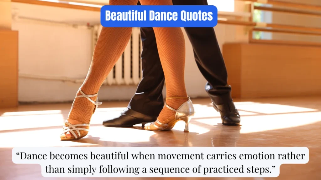 Beautiful Dance Quotes