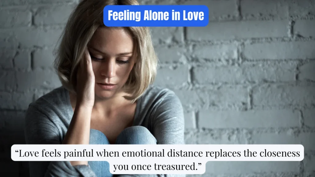 Feeling Alone in Love
