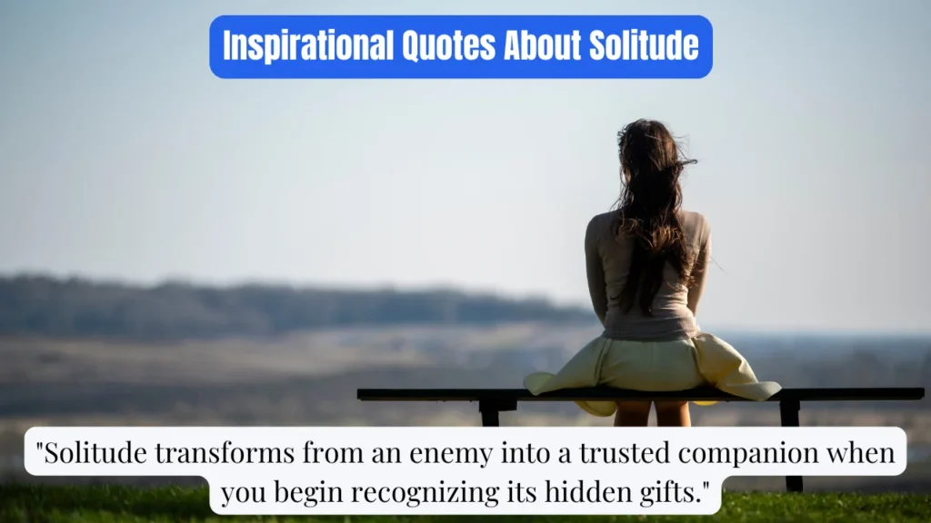 Inspirational Quotes About Solitude