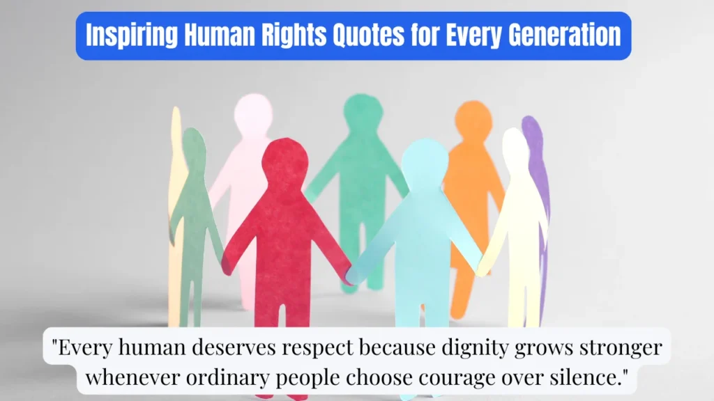Inspiring Human Rights Quotes for Every Generation