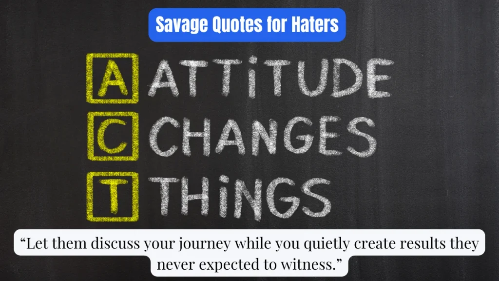 Savage Quotes for Haters